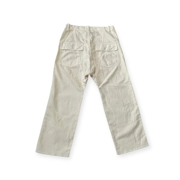 Nili Lotan Luna Pants, Size 4, Eggshell-white, Cotton/Linen, NWT $355 - Picture 9 of 14